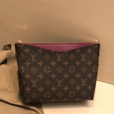 Louis Vuitton 2019 Pallas Beauty Case Clutch Bag,28cm - 루이비통 2019 팔라스 뷰티 케이스 클러치백, M64123 ,LOUB1869 ,28cm,브라운