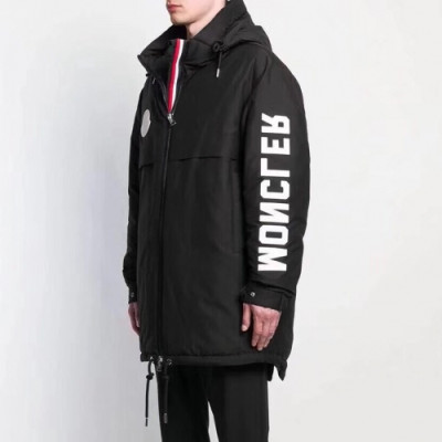 Moncler 2019 Mens Patch Logo Modern Duck Down Jacket - 몽클레어 2019 남성 패치 로고 모던 덕다운 자켓 Moc01115x.Size(m - 3xl).블랙