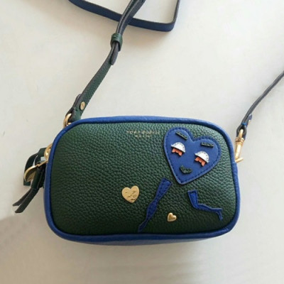 Tory Burch 2019 Leather Camera Shoulder Bag,17.5cm - 토리버치 2019 레더 카메라 숄더백 TBB0225,17.5cm,그린