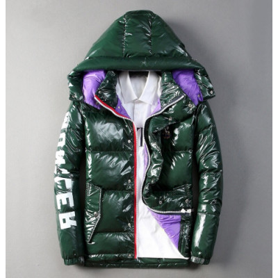 Moncler  2019 Mens Patch Logo Modern Duck Down Padding - 몽클레어 2019 남성 패치 로고 모던 덕다운 패딩 Moc01128x.Size(m - 3xl).그린