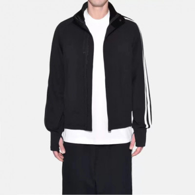 Y-3 2019 Mens Logo Casual Training Jacket - 요지야마모토 2019 남성 로고 캐쥬얼 트레이닝 자켓 Y3/0039x.Size (xs - l).블랙