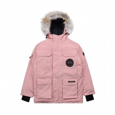 Canada goose 2019 Womens Patch Logo Casual Goose Down Jacket - 캐나다구스 2019 여성 패치 로고 캐쥬얼 구스다운 자켓 Can0214x.Size(xs - m).핑크