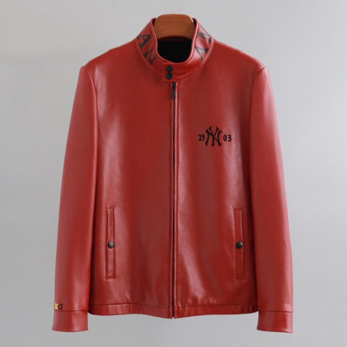 Gucci 2019 Mens Logo Casual Leather Jacket - 구찌 2019 남성 로고 캐쥬얼 가죽 자켓 Guc01683x.Size(m - 3xl).레드