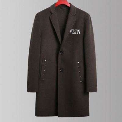 Valentino 2019 Mens Business Cashmere Coat - 발렌티노 남성 비지니스 캐시미어 코트 Val0278x.Size(s - 3xl).다크브라운