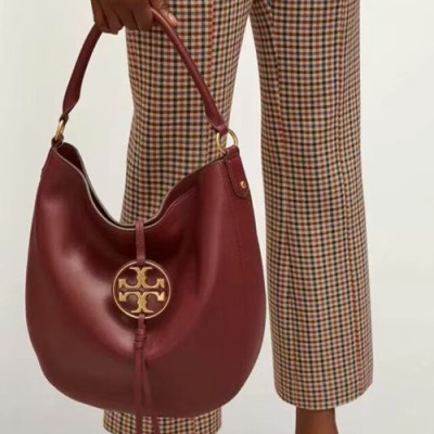 Tory Burch 2019 Leather Tote Shoulder Bag,36cm - 토리버치 2019 레더 토트 숄더백 TBB0232,36cm,레드