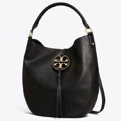 Tory Burch 2019 Leather Tote Shoulder Bag,36cm - 토리버치 2019 레더 토트 숄더백 TBB0234,36cm,블랙