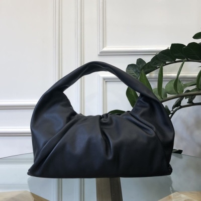 Bottega Veneta 2019 Leather Ladies Tote Bag,40cm - 보테가 베네타 2019 레더 여성용 토트백,BVB0476,40cm,블랙