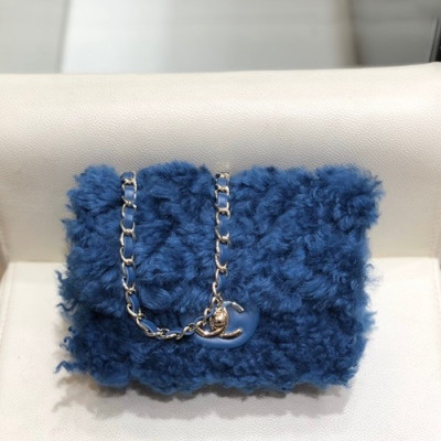 Chanel 2019 Chain Cross Bag,19CM - 샤넬 2019 여성용 체인 크로스백,CHAB1334,19CM,블루