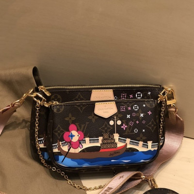 Louis Vuitton 2019 Favorite Monogram Shoulder Bag ,25cm - 루이비통 2019 페이보릿 모노그램 숄더백,M44823, LOUB1882, 25cm,브라운