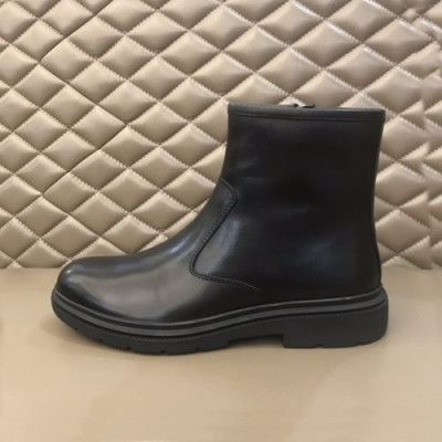 Berluti 2019 Mens Leather Boots -  벨루티 2019 남성용 레더 부츠,BERTS0056.Size(240 - 270).블랙