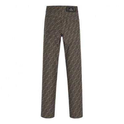 [매장판]Fendi 2019 Mens Classic Cotton Pants - 펜디 2019 남성 클래식 코튼 팬츠 Fen0435x.Size(30 - 36).브라운