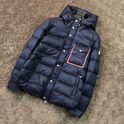 Moncler  2019 Mens Patch Logo Modern Goose Down Padding - 몽클레어 2019 남성 패치 로고 모던 구스다운 패딩 Moc01180x.Size(m - 2xl).네이비