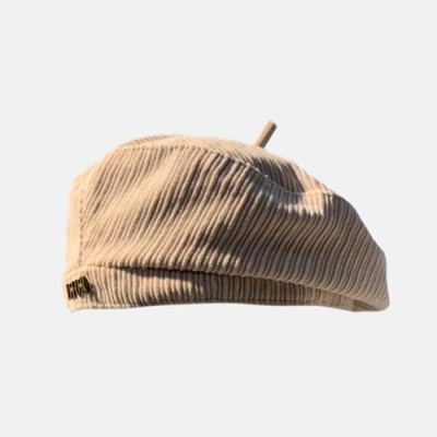 Dior 2019 Ladies Corduroy Cap - 디올 2019 여성용 골덴 모자 DIOM0001, 화이트