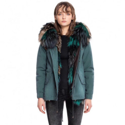 [최상급]Mr&mrs 2019 Italy Womens  Luxury Mink Parka - 미스터앤미세스퍼 2019 이태리 여성 럭셔리 밍크 파카 Mrs007x.Size(xs - l).그린