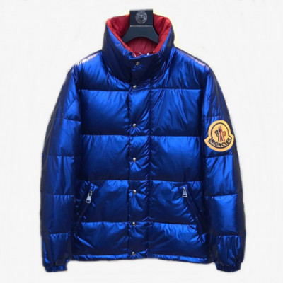 Moncler  2019 Mens Patch Logo Modern Duck Down Padding - 몽클레어 2019 남성 패치 로고 모던 덕다운 패딩 Moc01193x.Size(m - 3xl).블루