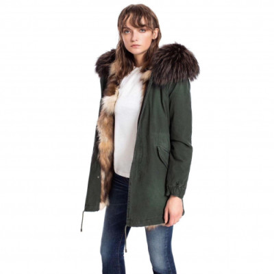 [최상급]Mr&mrs 2019 Italy Womens  Luxury Mink Parka - 미스터앤미세스퍼 2019 이태리 여자 럭셔리 밍크 파카 Mrs0018x.Size(xxs - l).그린