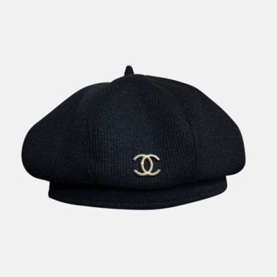 Chanel 2019 Ladies Knit Cap - 샤넬 2019 여성용 니트 모자 CHAM0011, 블랙