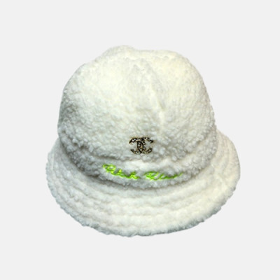 Chanel 2019 Ladies Lambs Wool Cap - 샤넬 2019 여성용 램스울 모자 CHAM0030, 화이트