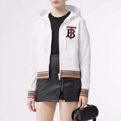 Burberry 2019 Womens Logo Casual HoodT - 버버리 2019 여성 로고 캐쥬얼 후드티 Bur01615x.Size(m - 2xl).화이트