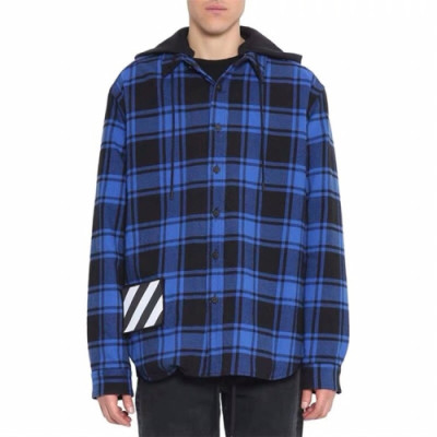 [오프화이트]Off white 2019 Mens Basic Down Jacketst - 오프화이트 2019 남성 베이직 다운 재킷 Off0260x.Size(xs - l).블루