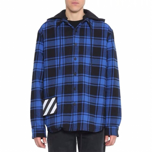 Off white 2019 Mens Basic Down Jacketst - 오프화이트 2019 남성 베이직 다운 재킷 Off0260x.Size(xs - l).블루