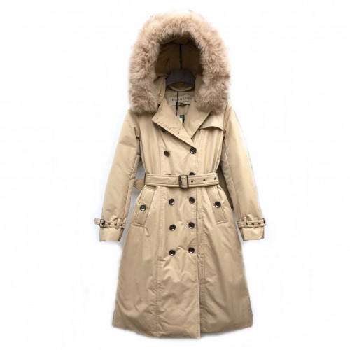 Burberry 2019 Womens Logo Goose Down Long Padding - 버버리 2019 여성 빈티지 로고 구스다운 롱패딩 Bur01654x.Size(s - xl).카멜
