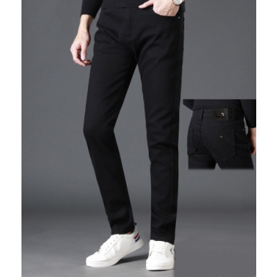 Burberry 2019 Mens Business Classic Denim  Pants - 버버리 2019 남성 비지니스 클래식 데님 기모 팬츠 Bur01633x.Size(29 - 40).블랙