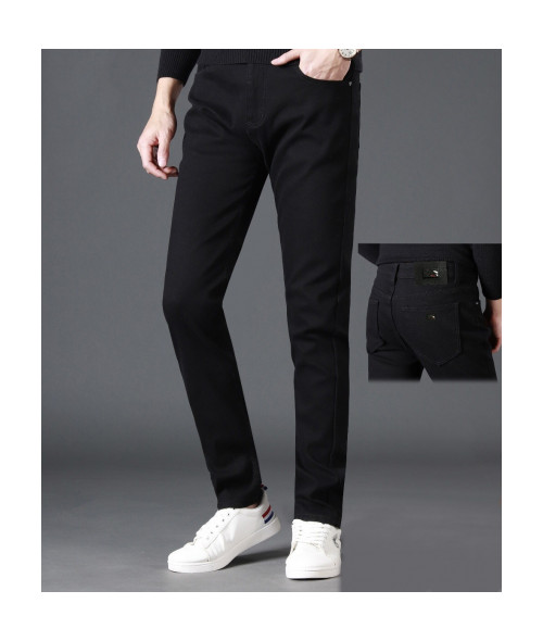Burberry 2019 Mens Business Classic Denim  Pants - 버버리 2019 남성 비지니스 클래식 데님 기모 팬츠 Bur01633x.Size(29 - 40).블랙