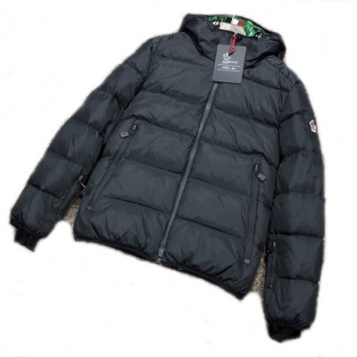 Moncler  2019 Mens Patch Logo Modern Duck Down Padding - 몽클레어 2019 남성 패치 로고 모던 덕다운 패딩 Moc01235x.Size(m - 3xl).블랙