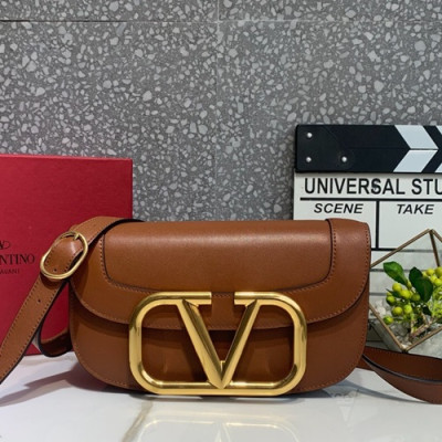 Valentino 2019 Leather Garavani Shoudler Cross Bag,26.5CM - 발렌티노 2019 가라바니 숄더 크로스백,0030-VTB0925,26.5CM,브라운