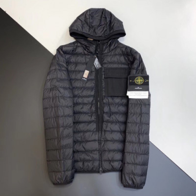 [커스텀급]Stone Island 2019 Mens Casual Goose Down Padding - 스톤아일랜드 2019 남성 캐쥬얼 구스다운 패딩 Sto0096x.Size(m - 2xl).블랙