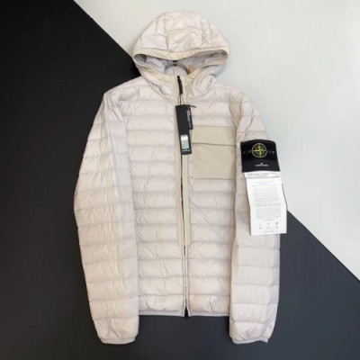 [커스텀급]Stone Island 2019 Mens Casual Goose Down Padding - 스톤아일랜드 2019 남성 캐쥬얼 구스다운 패딩 Sto0097x.Size(m - 2xl).아이보리