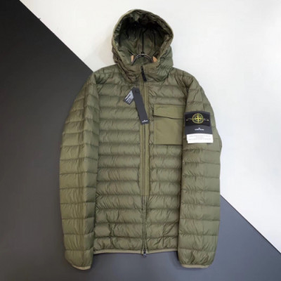 [커스텀급]Stone Island 2019 Mens Casual Goose Down Padding - 스톤아일랜드 2019 남성 캐쥬얼 구스다운 패딩 Sto0098x.Size(m - 2xl).카키