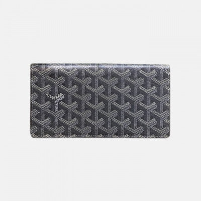 Goyard 2019 Mm / Wm PVC Wallet - 고야드 2019 남여공용 PVC 장지갑 GYW0069,그레이