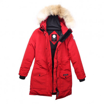 Canada goose 2019 Womens Patch Logo Casual Duck Down Parka - 캐나다구스 2019 여성 패치 로고 캐쥬얼 덕다운 파카 Can0245x.Size(xs - 2xl).레드