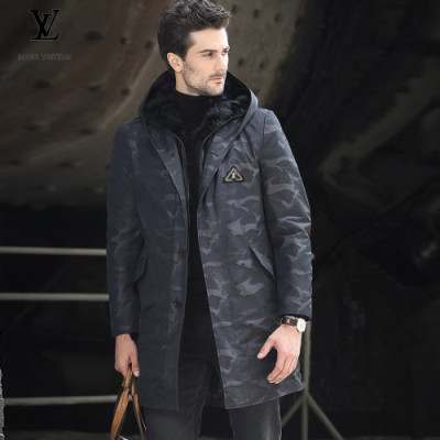 Louis Vuitton 2019 Mens Business Casual Mink Coat - 루이비통 2019 남성 비지니스 캐쥬얼 밍크 코트 Lou01485x.Size(m - 3xl).블랙