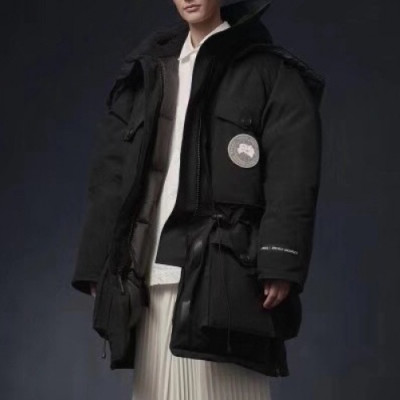 [캐나다구스]Canada goose 2019 Mm/Wm Patch Logo Casual Goose Down Padding Parka - 캐나다구스 2019 남자 패치 로고 캐쥬얼 구스다운 패딩 파카 Can0249x.Size(s - 2xl).블랙