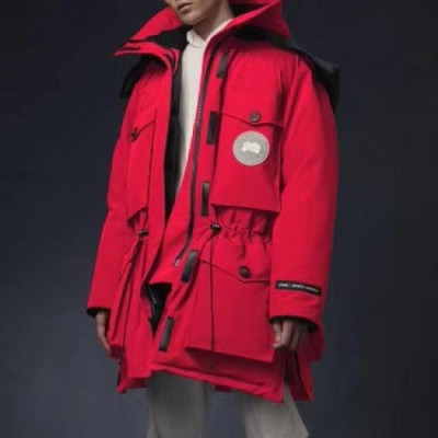 [캐나다구스]Canada goose 2019 Mm/Wm Patch Logo Casual Goose Down Padding Parka - 캐나다구스 2019 남자 패치 로고 캐쥬얼 구스다운 패딩 파카 Can0250x.Size(s - 2xl).레드