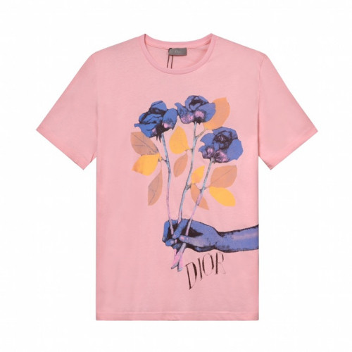 [디올]Dior 2019 Mens Crew-neck Cotton Short Sleeved Tshirt - 디올 2019 남성 크루넥 코튼 반팔티 Dio0460x.Size(xs - l).핑크