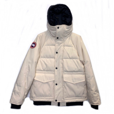 [캐나다구스]Canada goose 2019 Womens Patch Logo Casual Duck Down Padding - 캐나다구스 2019 여성 패치 로고 캐쥬얼 덕다운 패딩 Can0256x.Size(s - l).아이보리