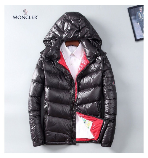 [몽클레어]Moncler 2019 Mens Patch Logo Modern Goose Down Padding - 몽클레어 2019 남성 패치 로고 모던 구스다운 패딩 Moc01284x.Size(m - 3xl).블랙