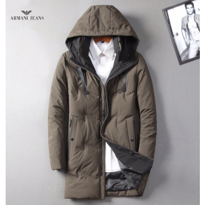 [알마니]Armani 2019 Mens Casual Down Jackets - 알마니 2019 남성 캐쥬얼 다운 자켓 Arm0497x.Size(m - 3xl).카키