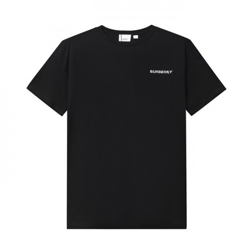 [버버리]Burberry 2019 Mm/Wm Logo Cotton Short Sleeved Tshirts - 버버리 2019 남자 로고 코튼 반팔티 Bur01752x.Size(s - xl).블랙