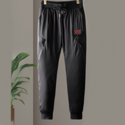 [버버리]Burberry 2019 Mens Logo Casual Down Training Pants - 버버리 2019 남성 로고 캐쥬얼 다운 트레이닝 팬츠 Bur01754x.Size(m - 4xl).블랙