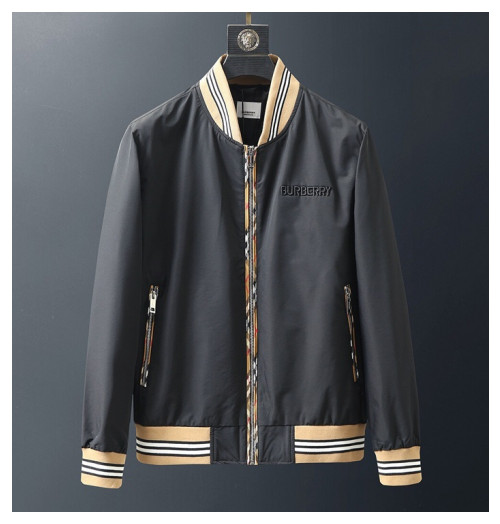 [버버리]Burberry 2019 Mens Casual Windproof Jacket - 버버리 2019 남성 캐쥬얼 방풍 자켓 Bur01779x.Size(m - 2xl).블랙