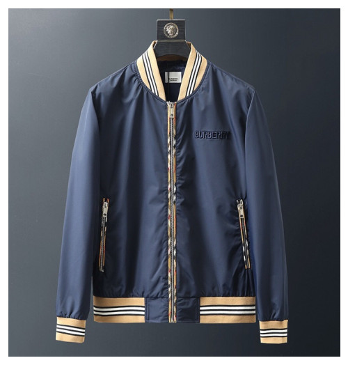 [버버리]Burberry 2019 Mens Casual Windproof Jacket - 버버리 2019 남성 캐쥬얼 방풍 자켓 Bur01780x.Size(m - 2xl).네이비