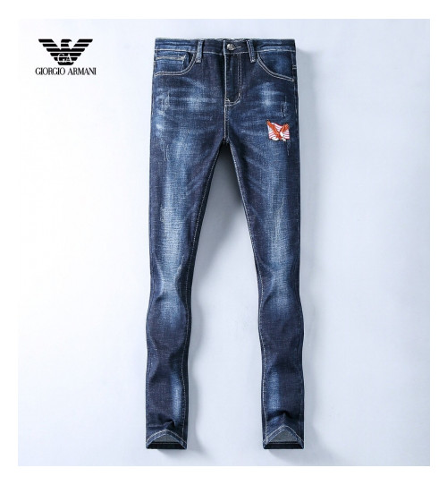 [알마니]Armani 2019 Mens Business Classic Denim Jeans - 알마니 2019 남성 비지니스 클래식 데님 청바지 Arm0510x.Size(29 - 38).블루