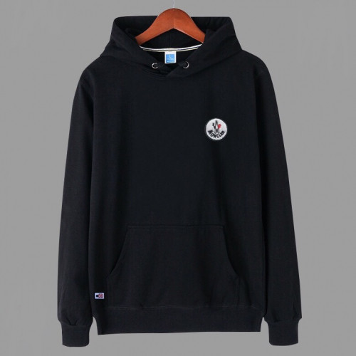 [몽클레어]Moncler 2019 Mens Logo Cotton HoodT - 몽클레어 2019 남성 로고 코튼 후드티 Moc01297x.Size(m - 3xl).블랙