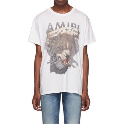 [아미리]Amiri 2020 Mens Lost Boys Printing Cotton Short Sleeved Tshirts - 아미리 2020 남성 로스트 보이 프린팅 코튼 반팔티 Ami0062x.Size(s - xl).화이트