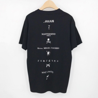 Mastermind Japan 2020 Mens Logo Cotton Short Tshirts - 마스터마인드 2020 남성 로고 코튼 반팔티 Mas0048x.Size(s - xl).블랙